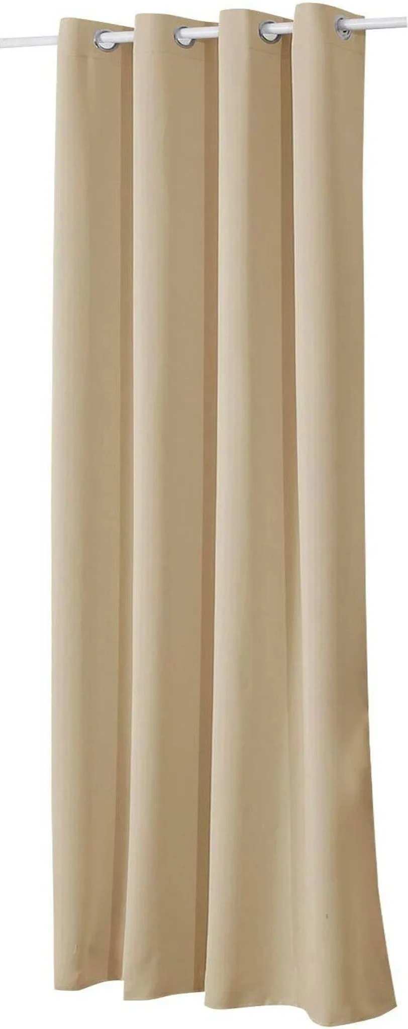 WOLTU Thermo-Verdunkelungsvorhang 135×245 cm – Champagner, 1 Stück