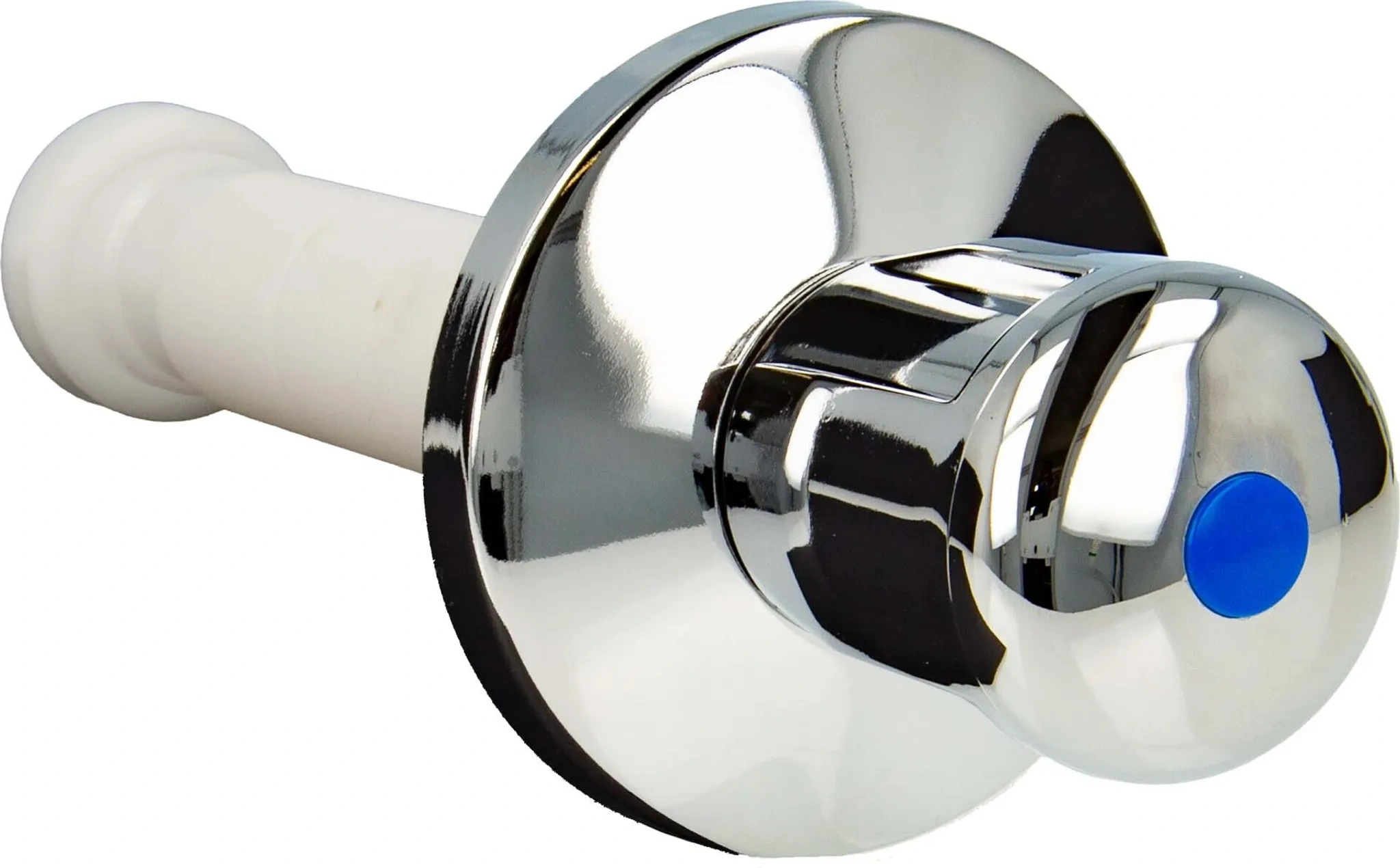 tecuro Verlängerungs-Set für UP-Ventil 50–140 mm – Mit Rosette und Griff, verchromt