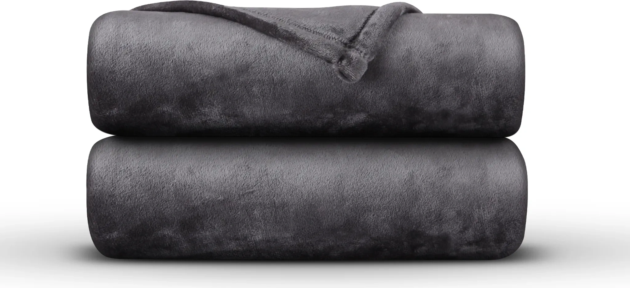 Kuscheldecke „Mirabella“ 150×200 cm – Anthrazit