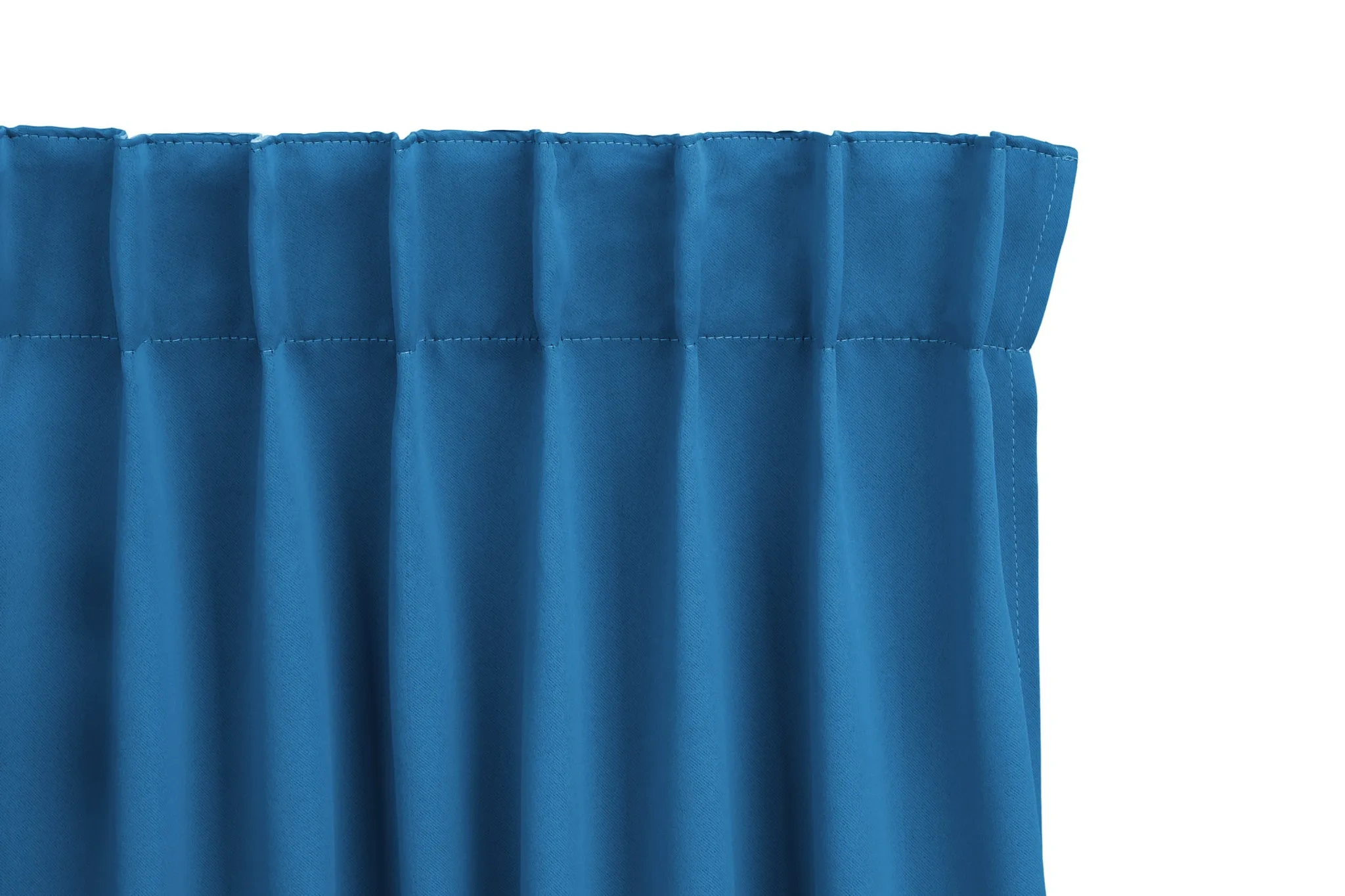 LIFA LIVING Verdunkelungsvorhang 250×150 cm – Aquablau mit Haken