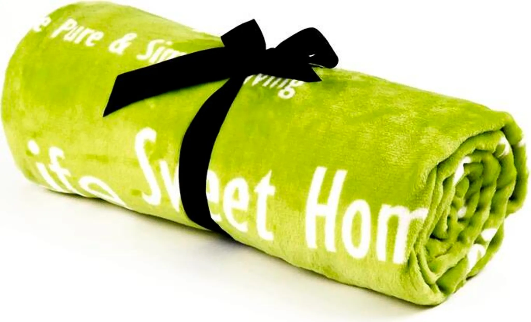 Flanell Kuscheldecke „Kiwi“ 170×130 cm – ESTEXO