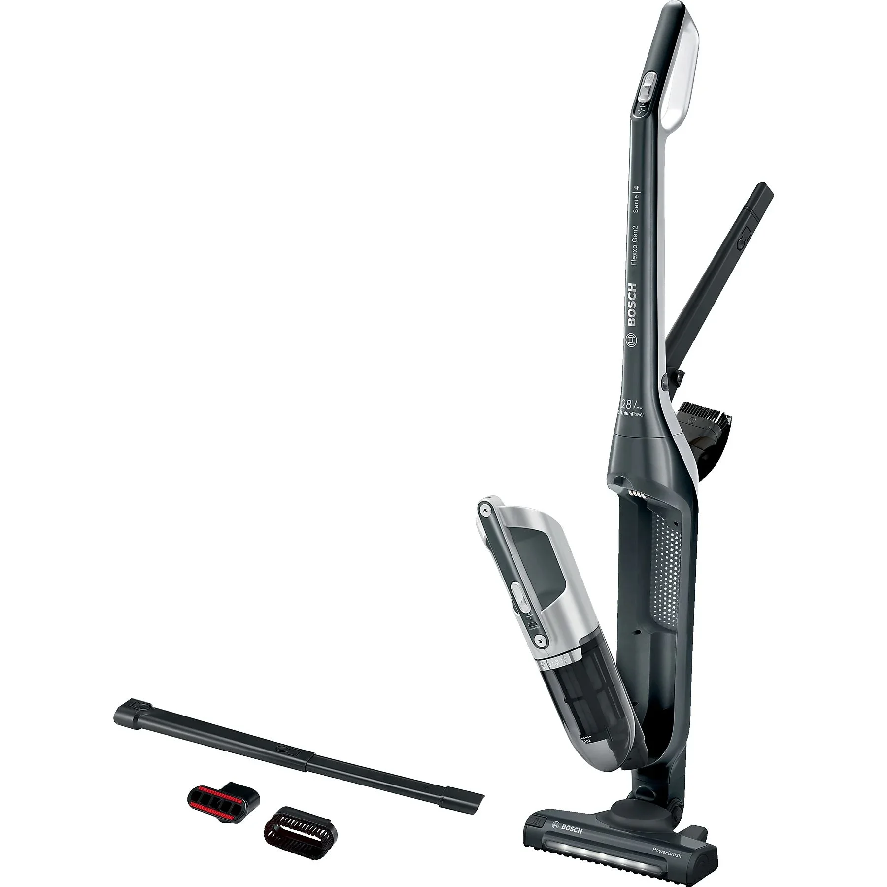 Bosch – Stielsauger BBH3P280 (Akkubetrieb, 2-in-1)