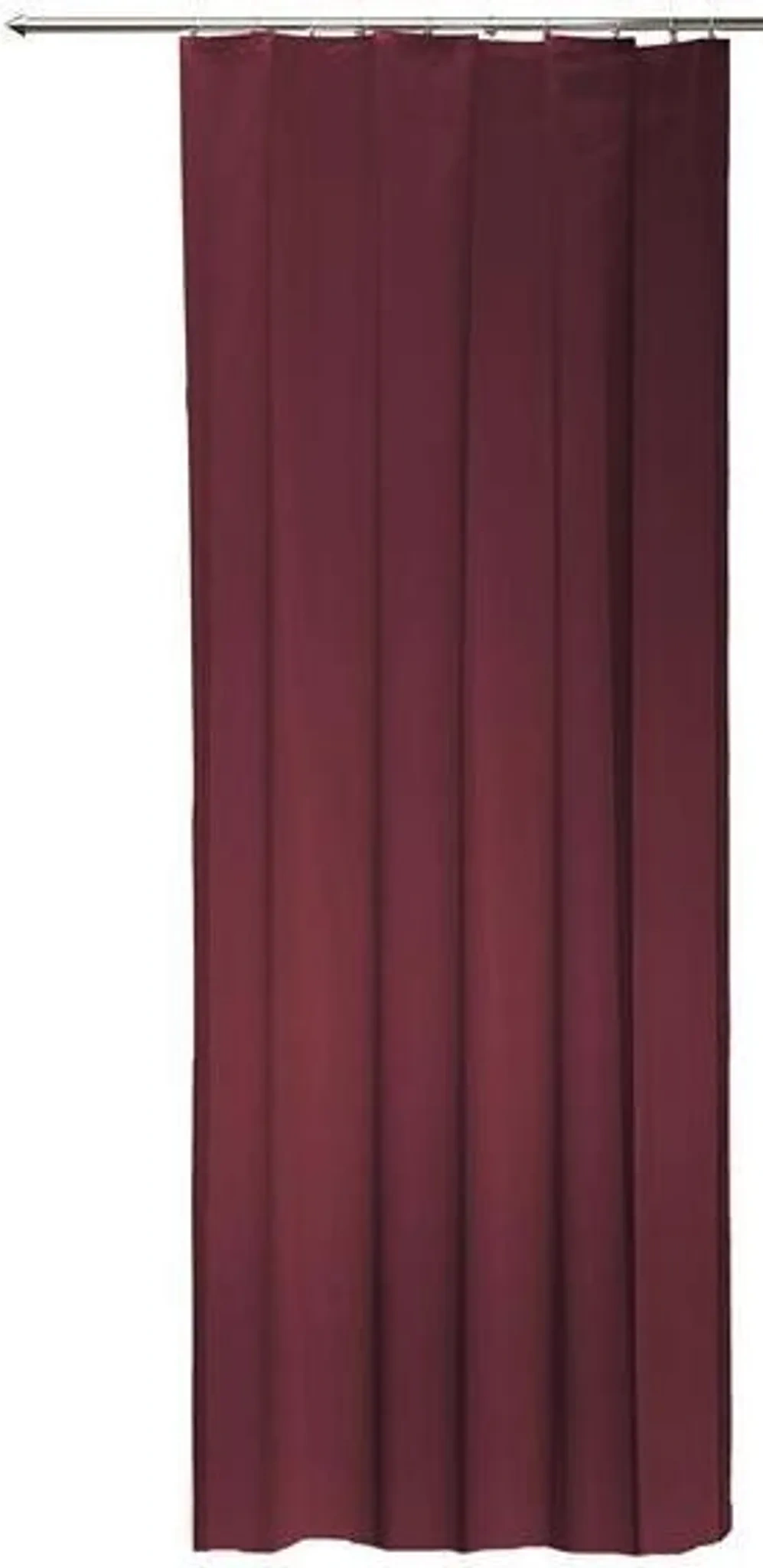 Organza-Gardine 140×245 cm – Burgund, 1 Stück