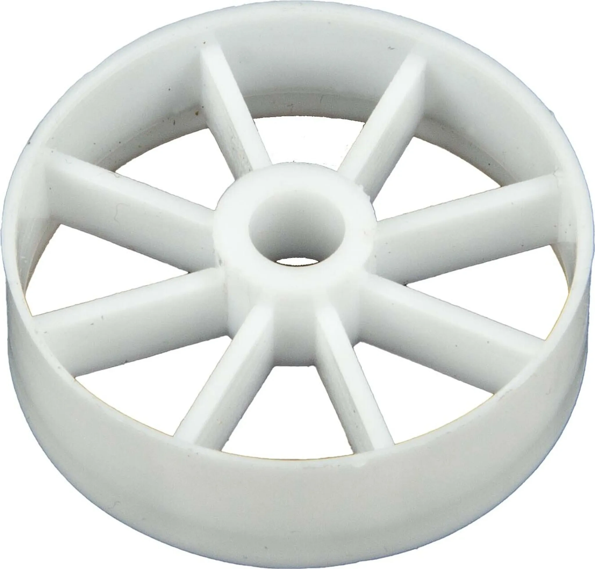 tecuro Haarsieb für Exzenterstopfen Ø 40 mm – Weiß, Kunststoff