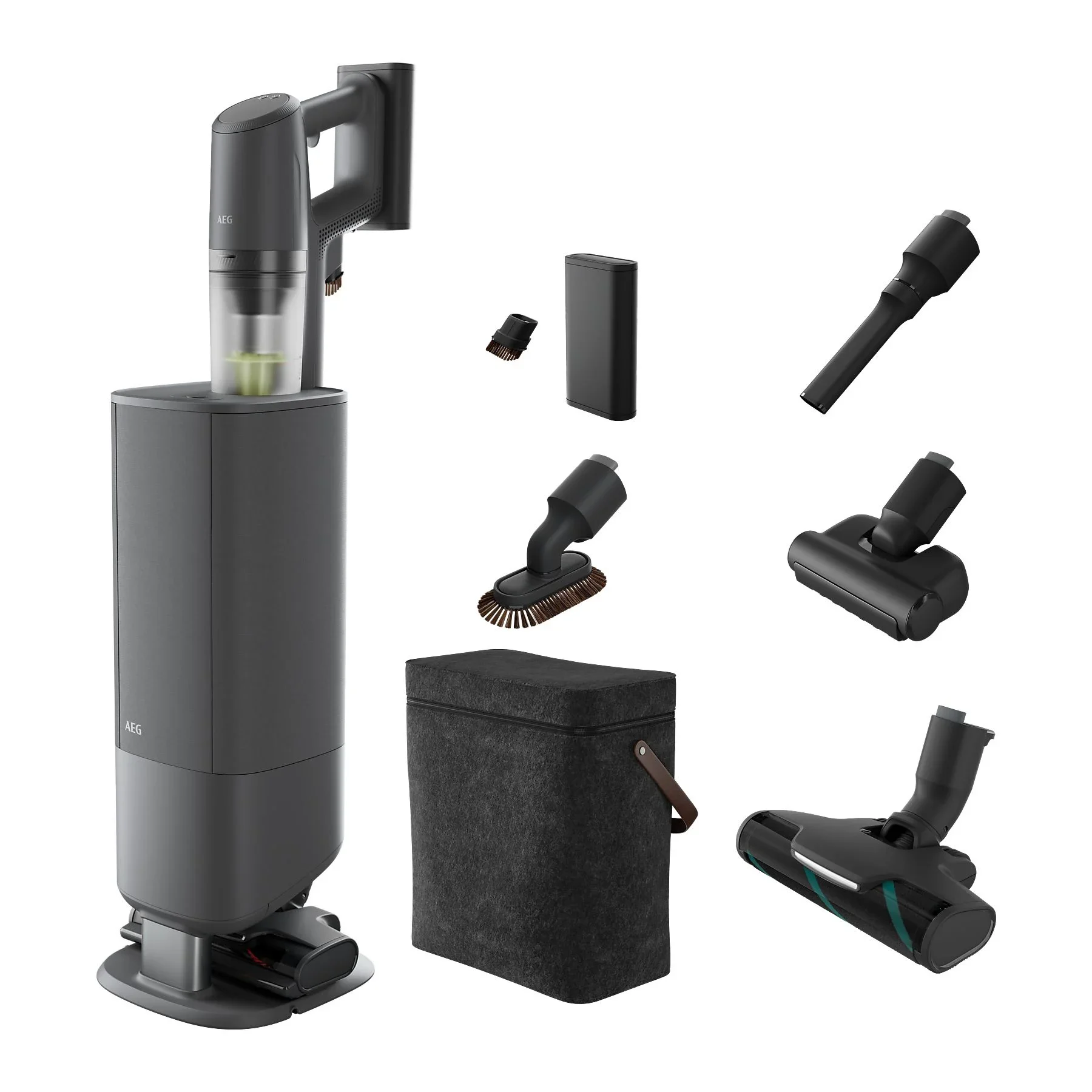 AEG 8000 AP83A25XNX – kabelloser Akkusauger mit Multifunktions-Station